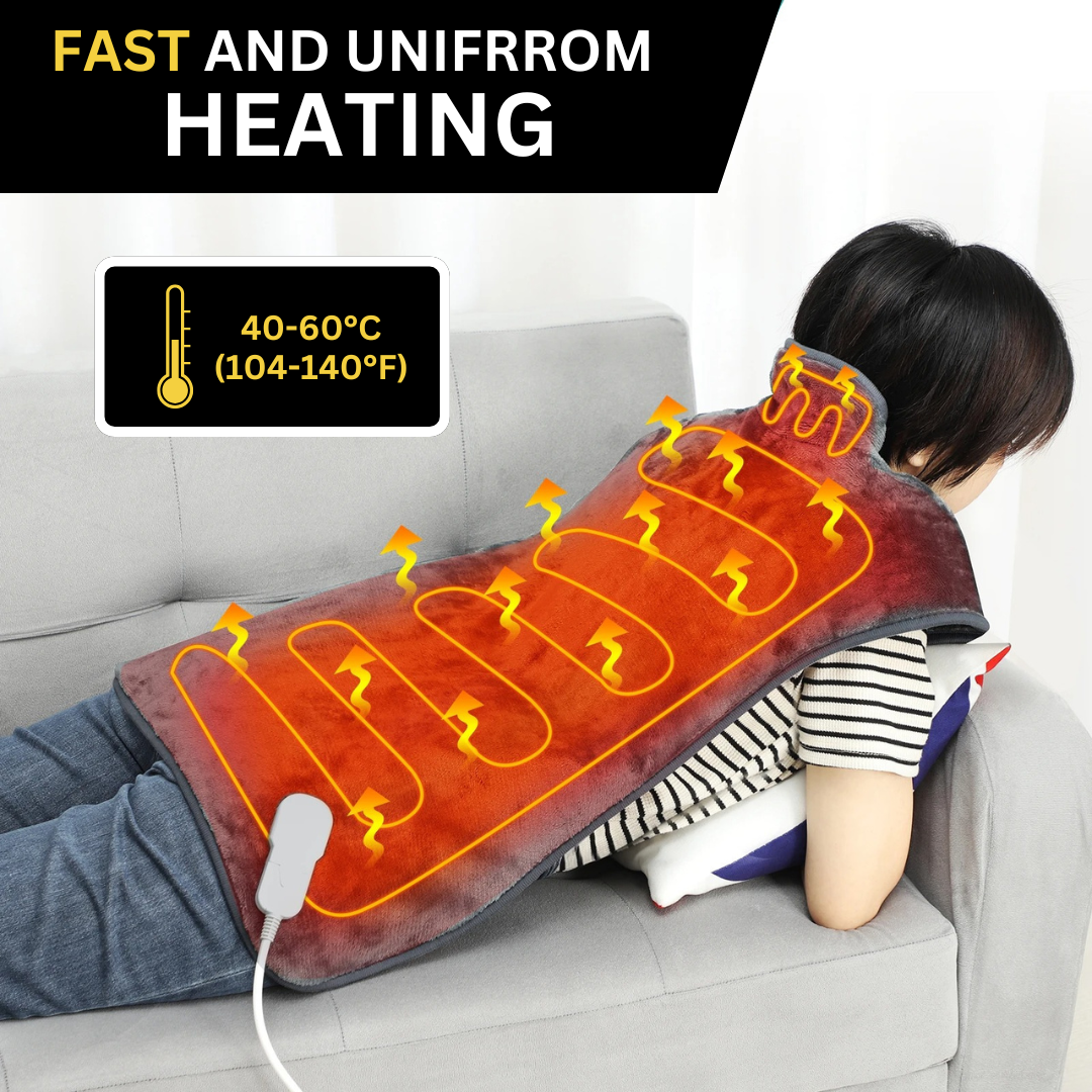 WarmJack™ Fast-Heating Wear On – Ultimate Pain & Cold Relief Heating Pad-Tee